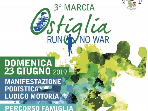 3° marcia Ostiglia Run no war