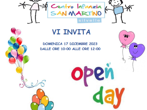 Open day Centro Infanzia San Martino