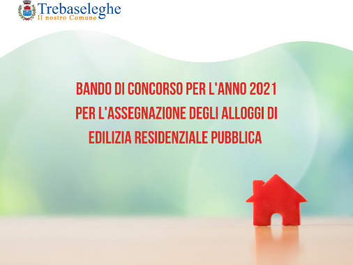 Bando Assegnazione alloggi edilizia residenziale pubblica- anno 2021