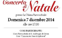 2014-12-07 Concerto di Natale in Chiesa S.Ambrogio del Grion