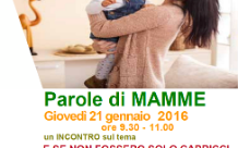 2016-01-21 Parole di Mamme - incontri per neogenitori