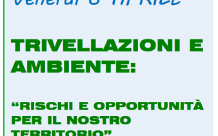 2016-04-08 Conferenza Trivellazioni e ambiente - rischi e opportunità per il nostro territorio