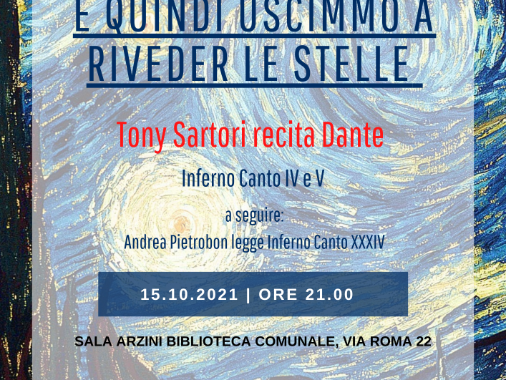E quindi uscimmo a riveder le stelle