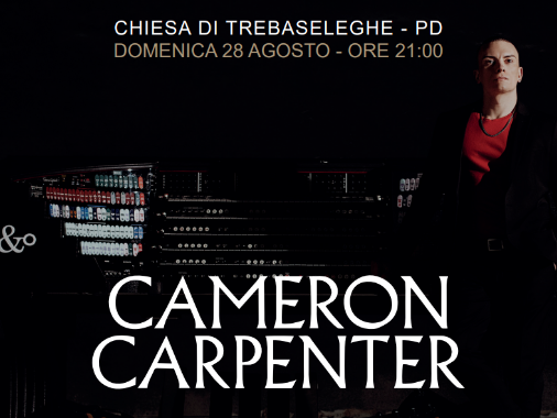 Concerto dell’organista americano Cameron Carpenter