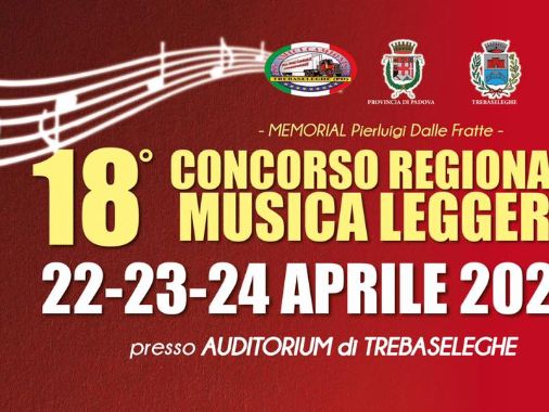 18° Concorso regionale musica leggera.