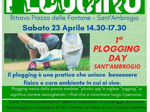 1° Plogging Day Podistica Ambrosiana.