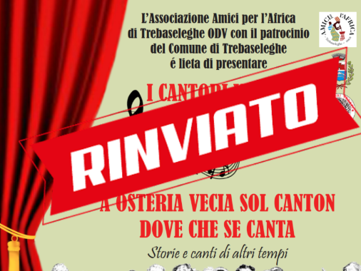 "A osteria vecia sol canton dove che se canta" Storie e canti di altri tempi.