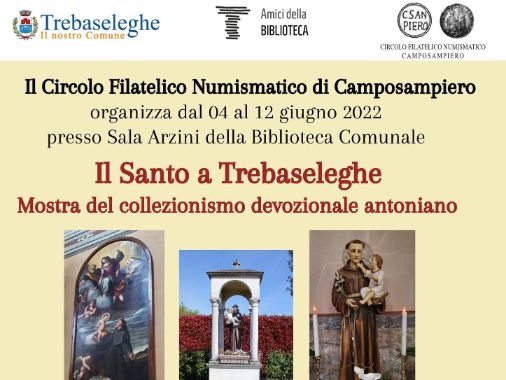 "Il Santo a Trebaseleghe": mostra del collezionismo devozionale antoniano.