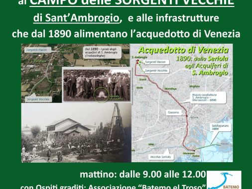 Visite guidate al Campo delle sorgenti vecchie di Sant'Ambrogio