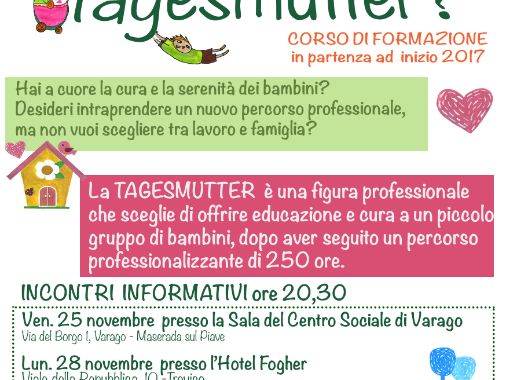 Diventa una "Tagesmutter"