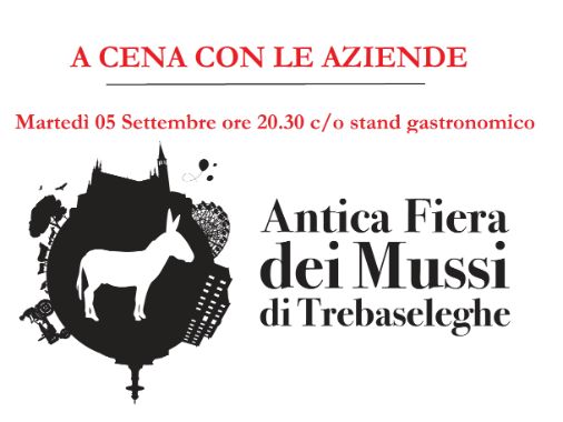 A cena con le aziende 