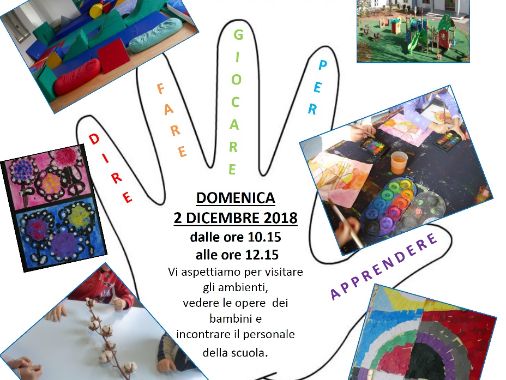 Open Day Scuola Infanzia e nido integrato L. A. Cagnin