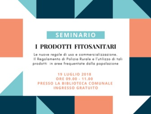 Seminario sui prodotti Fitosanitari