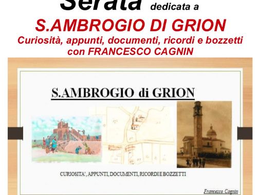 serata dedicata a Sant'Ambrogio di Grion