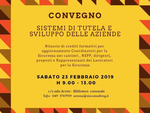 Convegno dedicato alle aziende