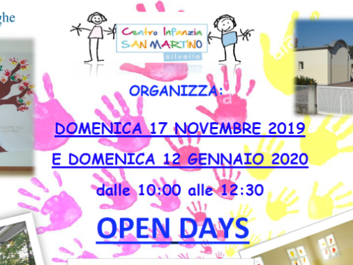 Open day Centro Infanzia San Martino