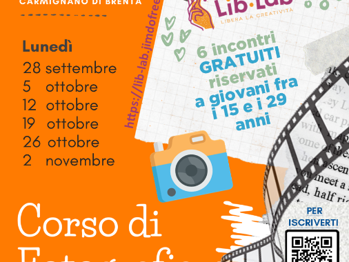 Lib- Lab: Corso di fotografia