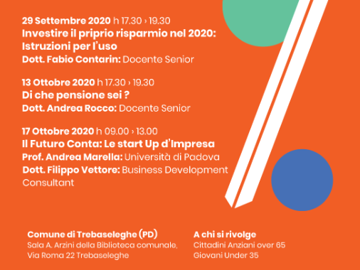 Ciclo di workshop su temi di Educazione Economico Finanziaria