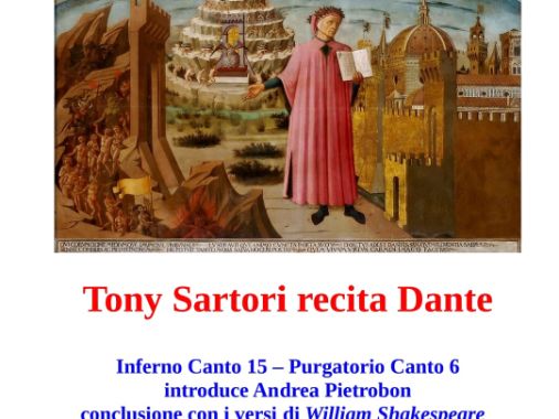 Tony Sartori recita Dante