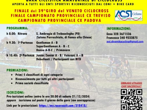 2^ Ciclocross Sant'Ambrogio