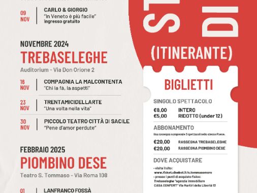 Rassegna teatrale - Il Cilindro