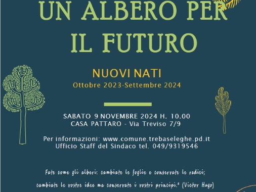 Un albero per il futuro 2024