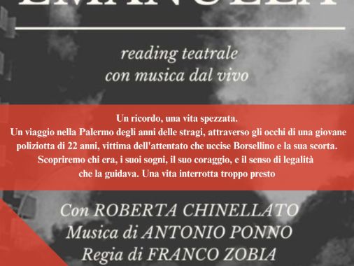 Reading teatrale con musica dal vivo: "Emanuela"