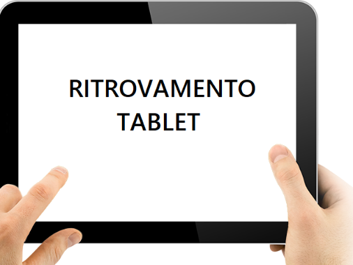 Ritrovamento tablet