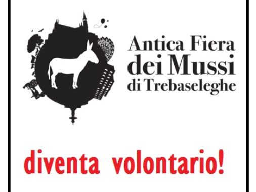 833° Fiera dei Mussi - diventa volontario!