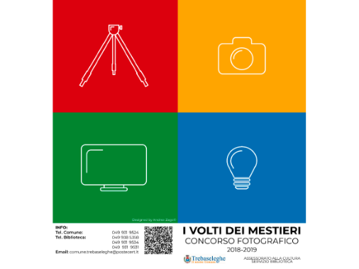 Concorso fotografico "I volti dei mestieri"