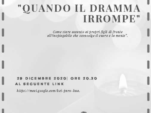 "Quando il dramma irrompe"