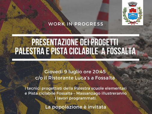 Presentazione progetti per Fossalta