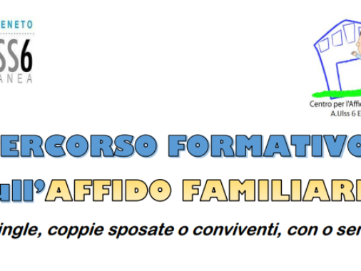 Percorso formativo sull'affido familiare Aulss 6 Euganea