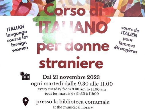 Corso di italiano per donne straniere