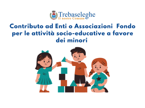 Contributo ad Enti o associazioni per le attività socio-educative a favore dei minori 