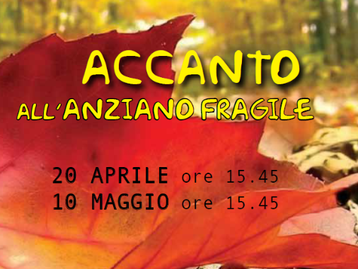 Accanto all'anziano fragile